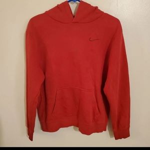 Vintage 80s 90s y2k mens Nike Hoodie red M